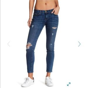 Current/Elliott - Easy Stiletto Distressed Jeans